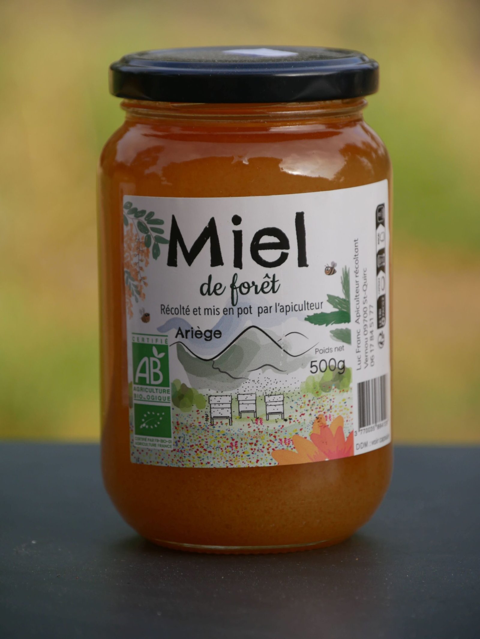 Miel de forêt bio Miel de forêt bio