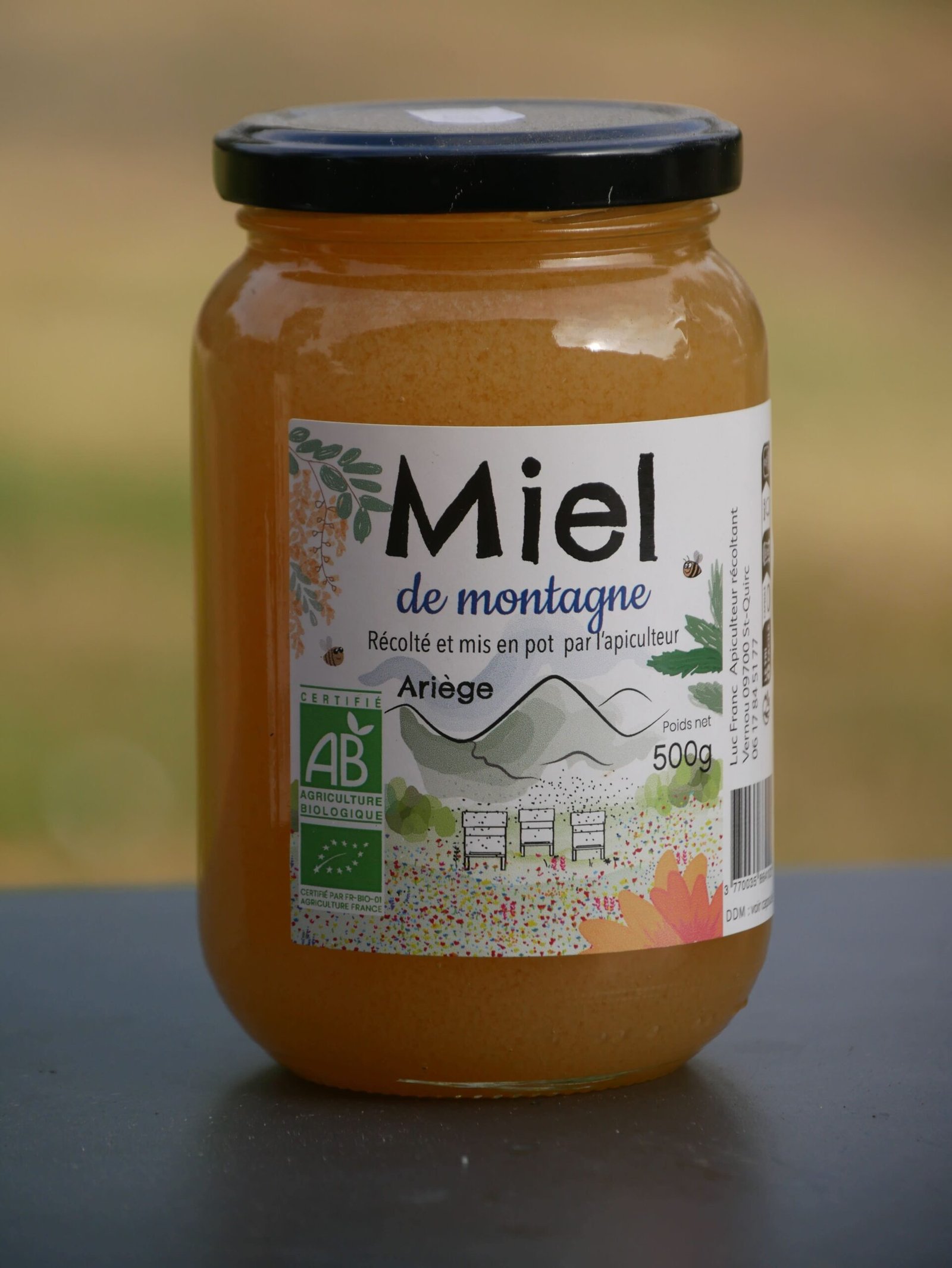 Miel de montagne bio Miel de montagne bio