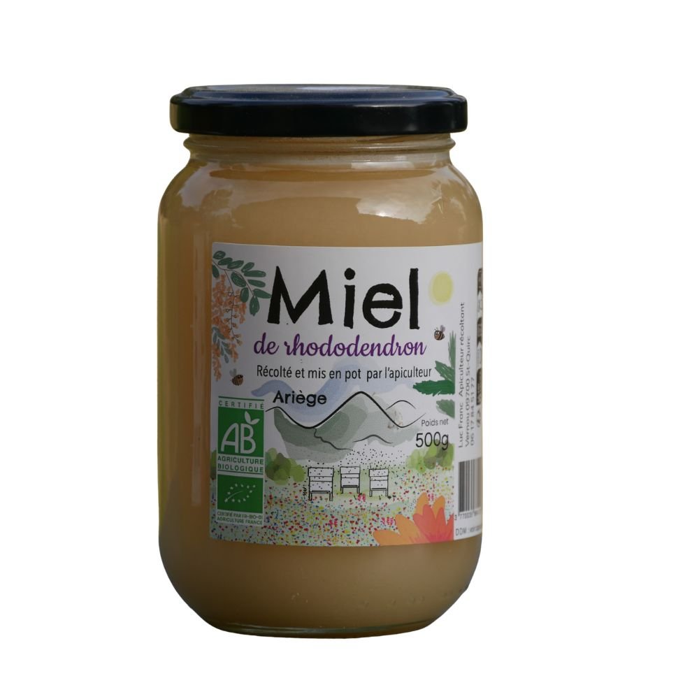 Miel de rhododendron bio Miel de rhododendron bio